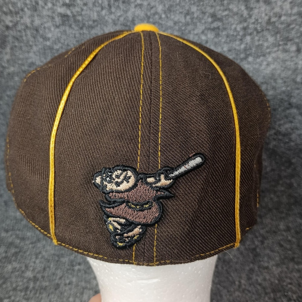 San Diego Padres American Needle Hat Cap Fitted Size 7 3/8 Piping Friar Logo - Picture 5 of 10